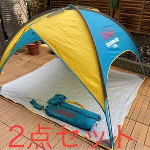 格安 2点セット コールマン サンシェードMX UVカット ②②