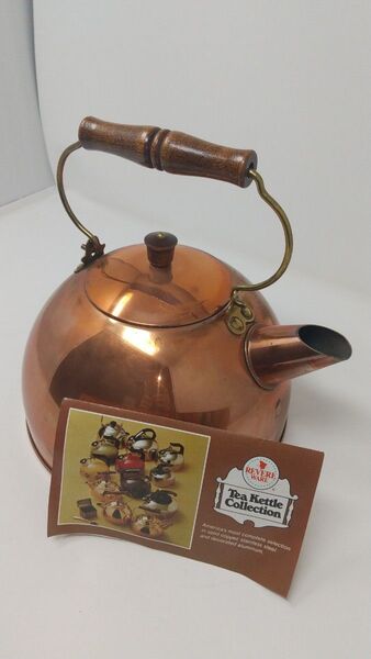 Revere Ware 銅製ケトル 3Lやかん ヴィンテージ