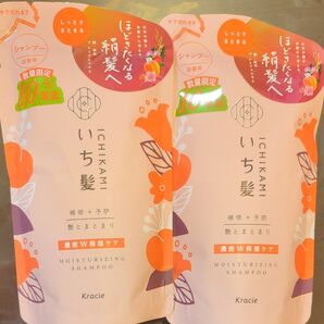 いち髪 濃密W保湿ケア シャンプー 詰替用10%増量 2個セット