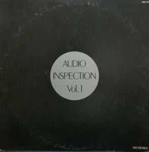 【廃盤LP】VA / Audio Inspection Vol. 1　　杉本喜代志/猪俣猛/前田憲男