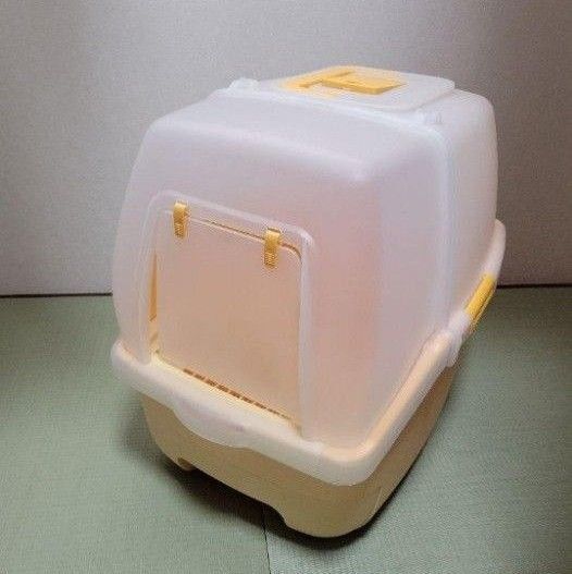 アイリスオーヤマ 楽ちん猫トイレ 可愛い猫の手トング付 廃盤品