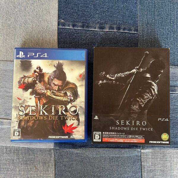 PS4 状態良好 SEKIRO SHADOWS DIE TWICE 隻狼 セキロウ パッケージ版 ソフト フロム・ソフトウェア