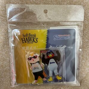 2024年交流戦 つば九郎&バリカタ君 アクリルスタンド