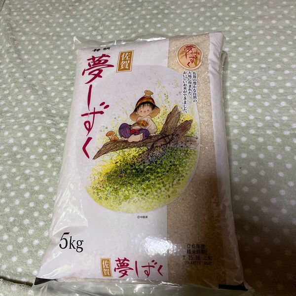 佐賀県産 米 夢しずく 5kg 白米