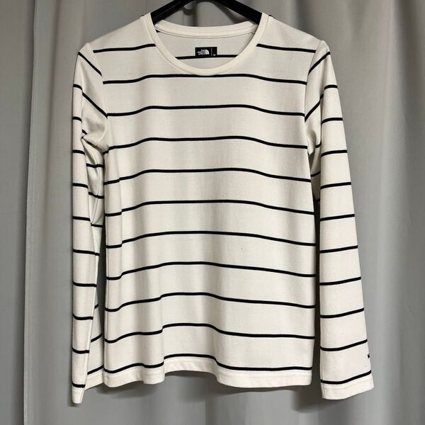 ザノースフェイス 長袖ボーダーTシャツ