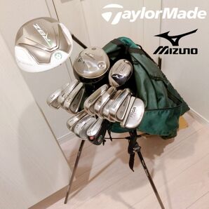TaylorMade等!人気ブランドメンズゴルフクラブセット!