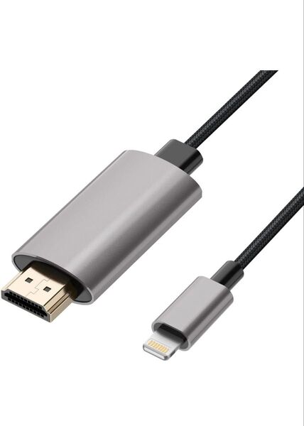 HDMIケーブル iPhone HDMI変換ケーブ ル 2m