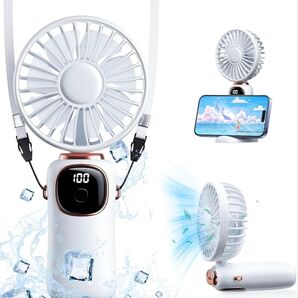 ハンディファン【2025・業界革新設計・3way使用・折り畳み】 強力 人気 携帯扇風機