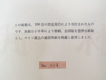 画集『林武』限定100部 昭和36年美術出版社刊 林武直筆献呈サイン入（画家・大竹豊宛）総革装本(子羊革)_画像3