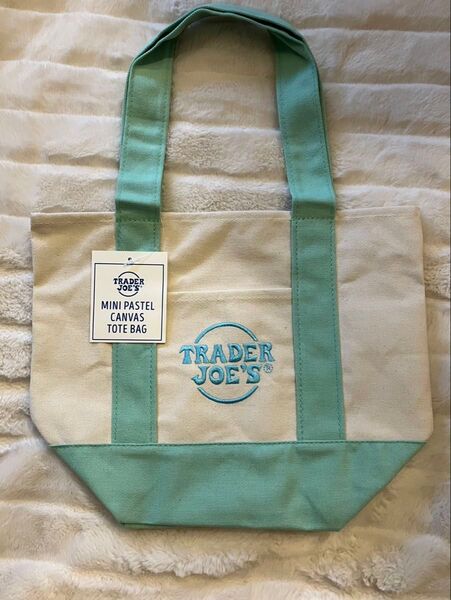 Trader Joe’s ミニキャンバストートバッグ グリーン