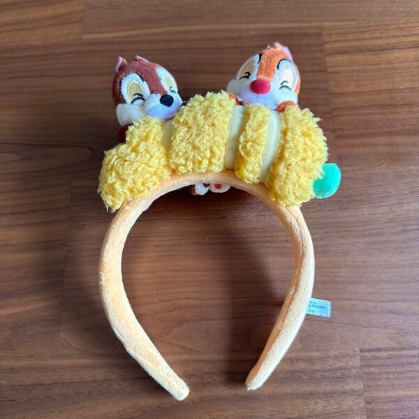 ディズニー ランド シー 夏祭り チップ デール カチューシャ とうもろこし