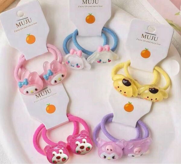 子供 赤ちゃんヘアゴム ヘアアレンジ 入学式 10本セット プレゼント付