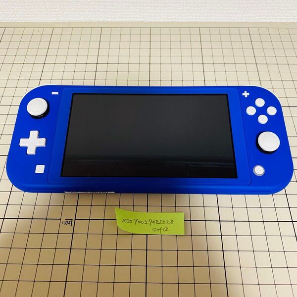 s0412 Nintendo Switch lite ブルー