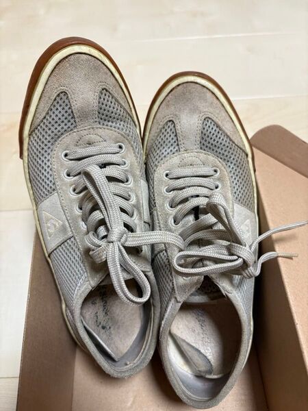 希少品!agns b × le coq sportif 23.5サイズ スニーカー