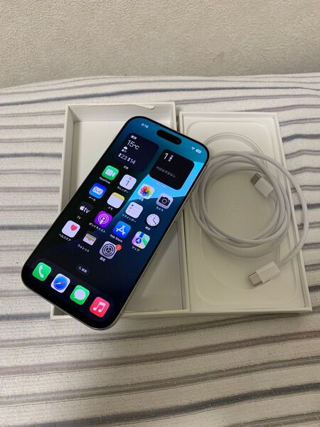 Apple MYMW3J/A iPhone16 Pro 128GB バッテリー100% SIMフリー