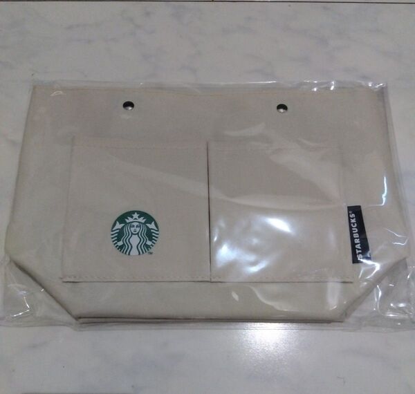 STARBUCKS スターバックス バッグインバッグ トートバッグ ランチバッグ スタバ 2025 福袋 ポケット付き