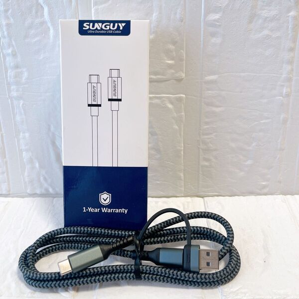 USB Cケーブル1M Type-C USB-A 2in1 充電ケーブル 240w 1m