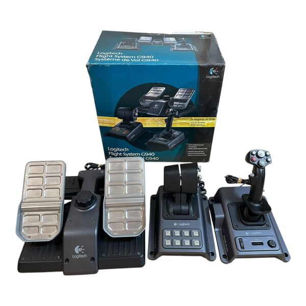 LOGITECH G940 ロジテック フライトシミュレータ用 ジョイスティック