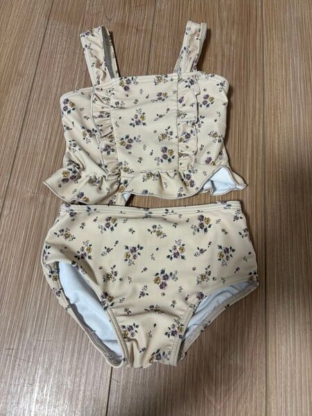 テータテート 水着 80 90 女の子 セパレート 海 プール 水遊び バースデイ