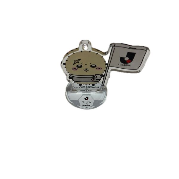 ちいかわ×Jリーグ トレーディングキーホルダーにもなるアクリルスタンド らっこ
