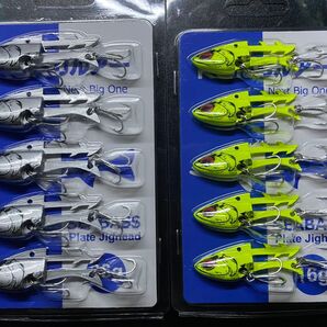 コアマン IJ-16風 KOKOルアー シーバスプレートジグヘッド 16g 26g セット