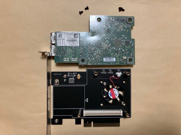 Mellanox ConnectX-4 cx4421a 25g sfp28 OCP2.0 PCIE フルハイト+dac 2本