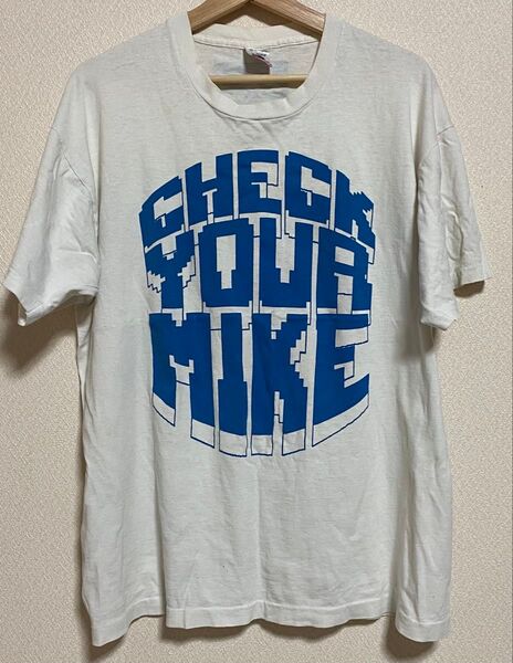 激レア90’s MAJOR FORCE CHECK YOUR MIKE XL 90s 古着