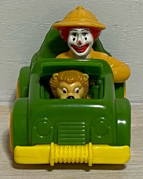 90’s vintage McDonald Safari Donald car マクドナルド フィギュア アメトイ ハッピーセット