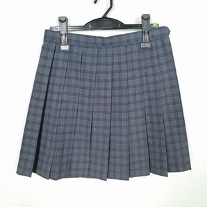 JKコスプレ おしゃれなグレーチェック スクールスカート 夏物 W66 L46 東京都 都立 日野 旧制服 ミニスカ
