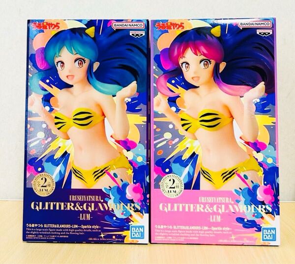 うる星やつら ラム GLITTER GLAMOURS フィギュア2体セット未開封品