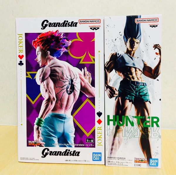 HUNTER×HUNTER フィグライフ! ゴンありったけのペン フィギュアGrandistaヒソカフィギュア2体セット未開封品②
