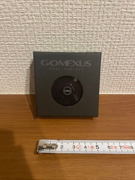 ゴメクサス メカニカルブレーキ ノブ ベイトリール用 ダイワ対応 アルミ製 ブラック