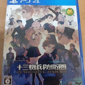PS4 十三機兵防衛圏 ジャケ裏痛み
