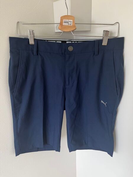 プーマ ハーフパンツ メンズ ネイビー 夏用 ゴルフ
