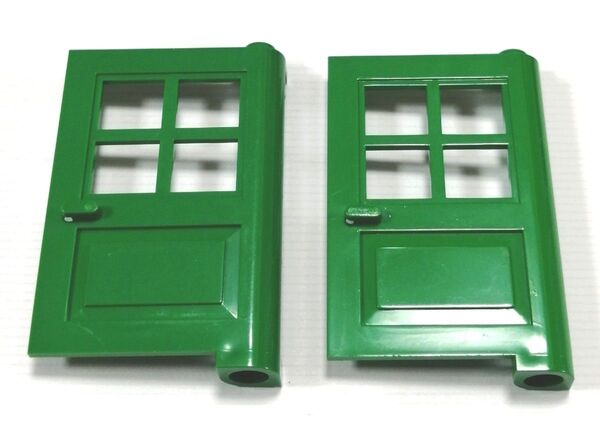 ☆LEGO レゴ 緑のドア 2個☆みどり☆