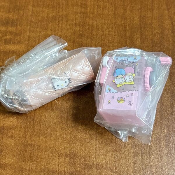 サンリオ レトロミニチュアチャーム2 ハローキティ キキララ 2個セット
