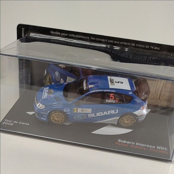 未開封品 スバル インプレッサ 2008 ミニカー ラリーカー
