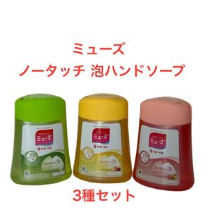 ミューズ ノータッチ 詰め替え用 泡ハンドソープ 250ml×3種セット