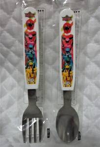 【 マジレンジャー スプーン & フォーク 】新品 即決 子供 食事 カトラリー 弁当 日本製