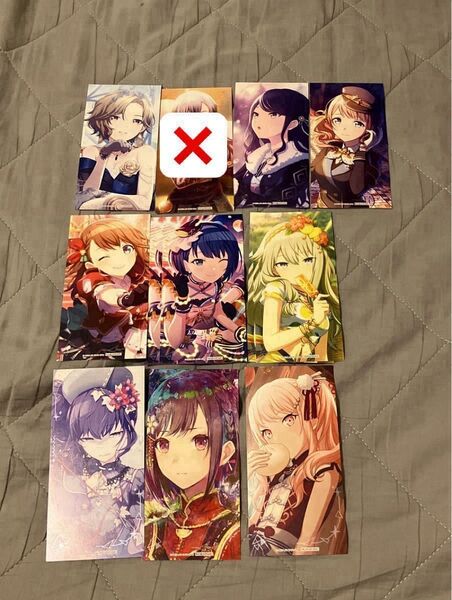 プロセカ アニメイト 4.5周年記念 箔押しイラストカード バラ売り