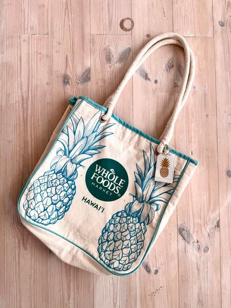 Whole Foods Market Hawaii トートバッグ パイナップル