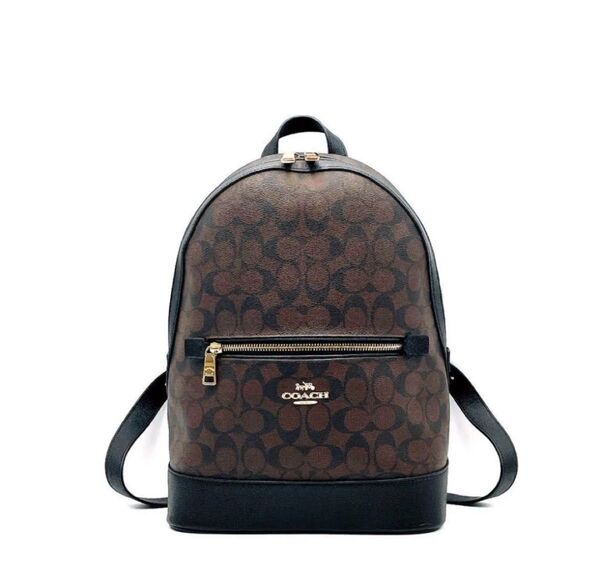 コーチ COACH C5679 シグネチャー PVC×レザー リュックサック バックパック デイパック