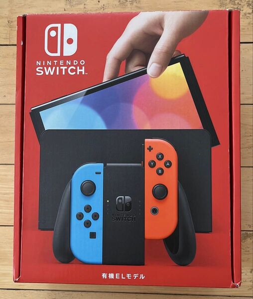 Nintendo Switch 有機ELモデル 青/赤☆マイクロSD256GB付