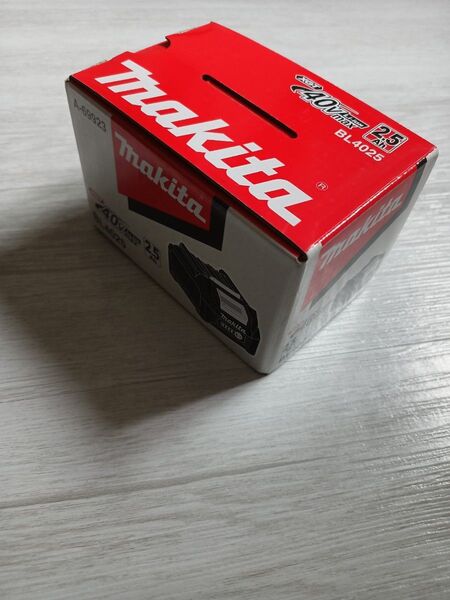 マキタ 新品未使用バッテリー 40Vmax 2.5ah リチウムイオンバッテリー