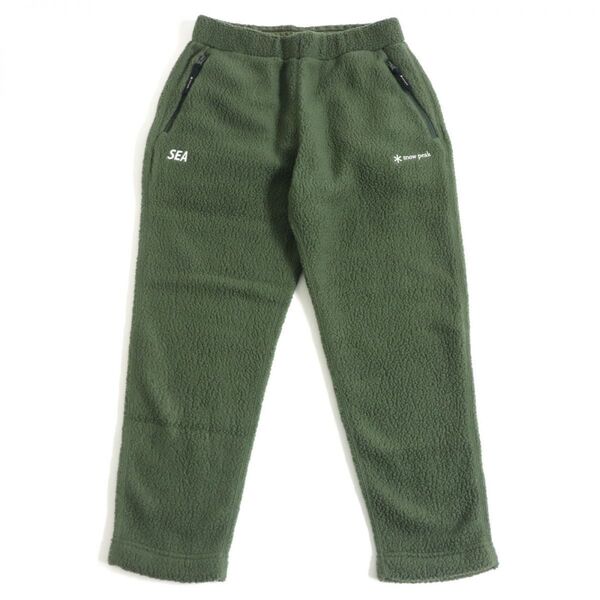 Snow Peak × WDS スノーピーク Thermal Boa Fleece Pants Olive Sサイズ 新品 未試着