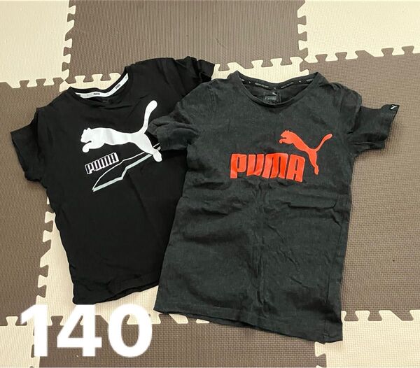 Tシャツ/半袖/キッズ/140/PUMA/プーマ