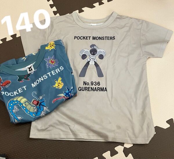 Tシャツ/ 半袖Tシャツ/トップス/140/ポケモン/汚れあり