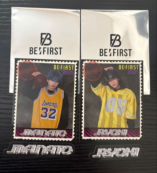 BE:FIRST GRIT シークレットステッカー MANATO RYOKI