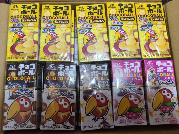 【訳あり】チョコボール4種72箱セット
