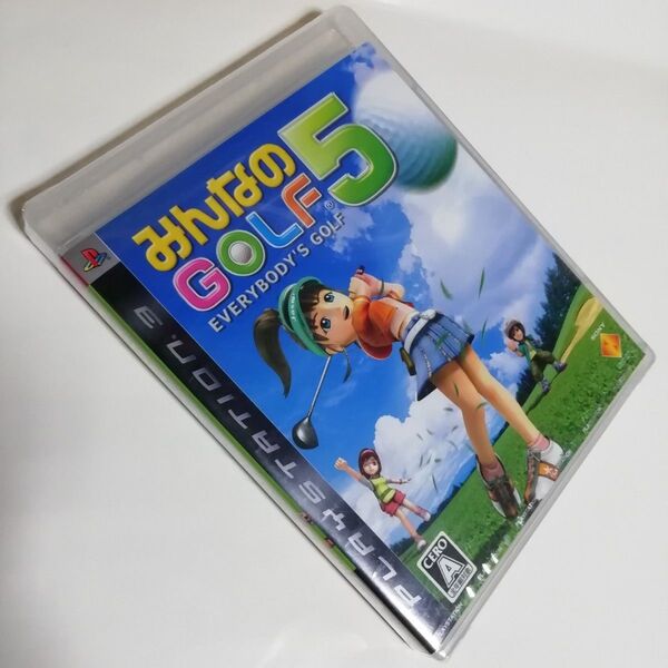 PS3 みんなのゴルフ5(未開封)
